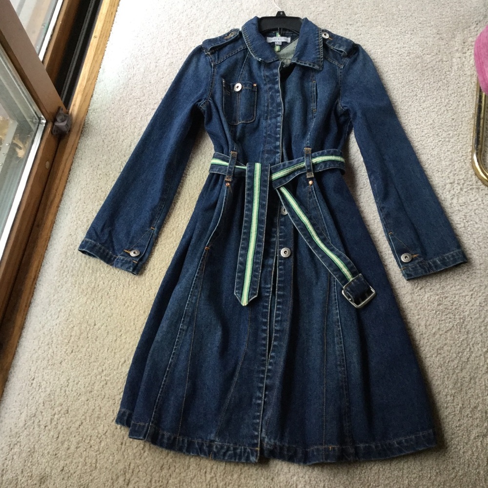 Tommy Hilfiger Long Jean Coat